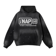 Load image into Gallery viewer, Vintage Wash Frayed Fleece Hoodie - 360 GSM