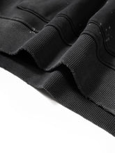 Load image into Gallery viewer, Vintage Wash Frayed Fleece Hoodie - 360 GSM