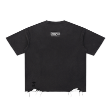 Load image into Gallery viewer, Snow Washed Raw-Hem T-Shirt
