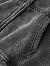 Load image into Gallery viewer, Zip-Through Boxy Fleece Hoodie
